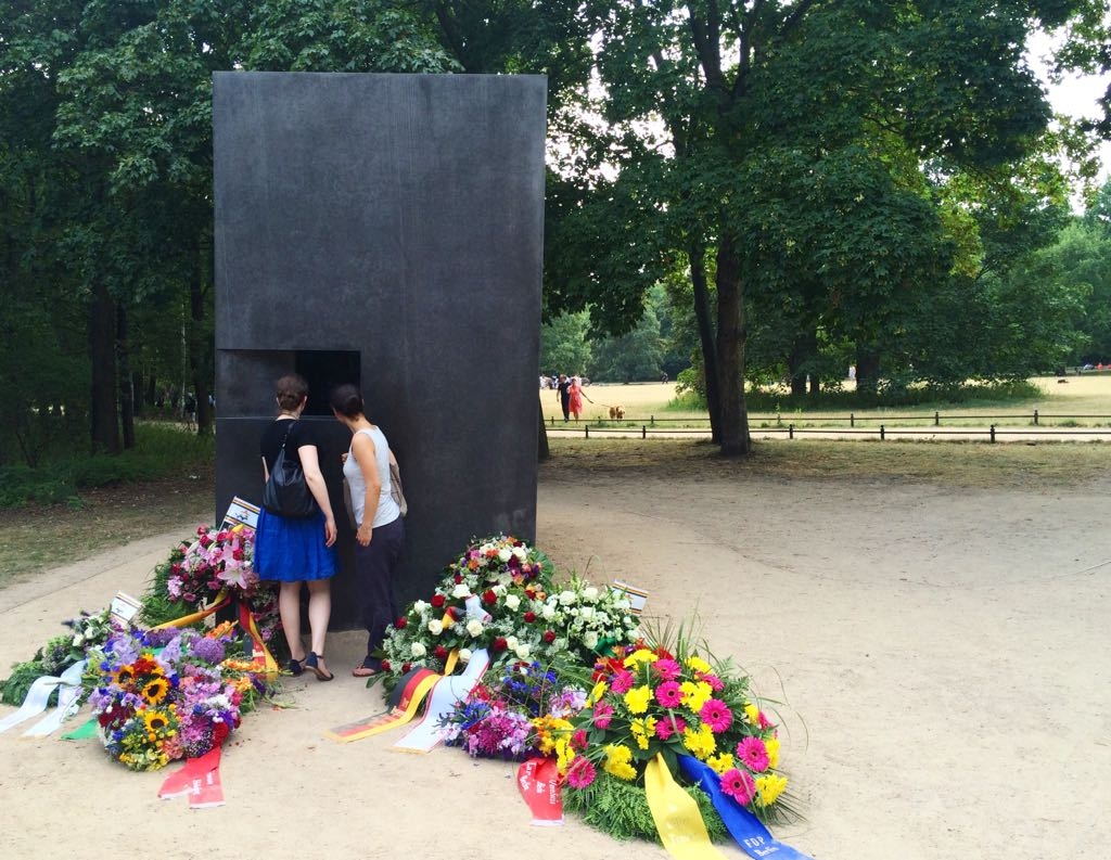 Monumento dedicato all'omocausto Berlino